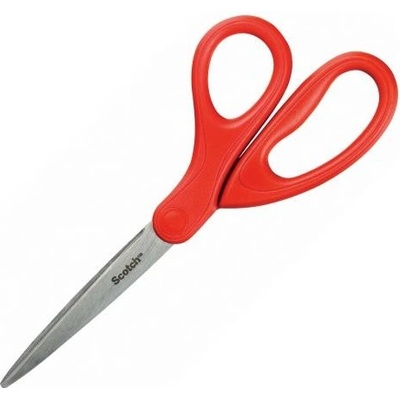 Univerzálne nožnice Scotch 18cm červené, 1 v balení