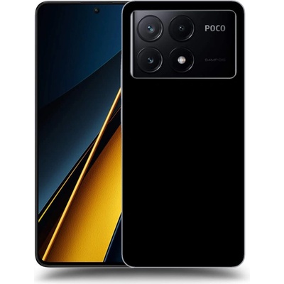 Picasee silikonové Xiaomi Poco X6 Pro - Separ - Black On Black 2 černé