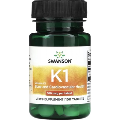 Swanson Vitamin K-1 100 mcg 100 tabliet