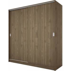 Bogdan Furniture I Гардероб с  лъзгащи врати Mod 1009, Орех адмирал