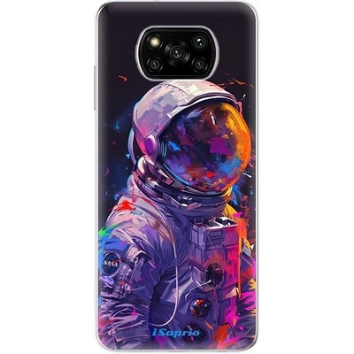 iSaprio Neon Astronaut Xiaomi Poco X3 Pro X3 NFC mnmneoastr-TPU3-pX3pro