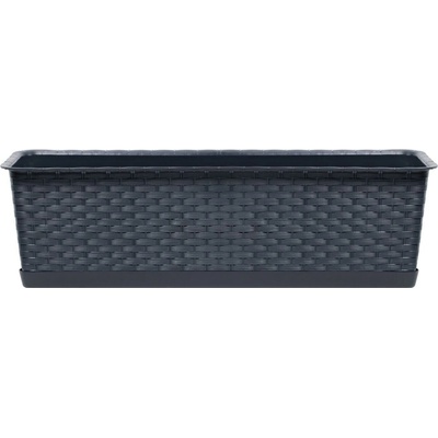 PROSPERPLAST RATOLLA CASE P Truhlík s miskou plastový antracit 48,9 x 17,3 x 15 cm ISR500P-S433