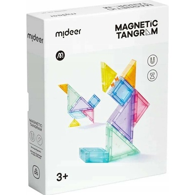 Mideer Tangram 3D s přesýpacími hodinami, 7 ks