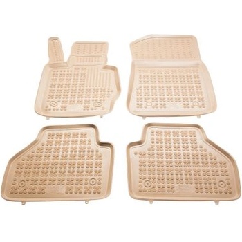 Гумени стелки за bmw Х3 f25 (2010-2017) / x4 f26 (2014-2018) - тип леген бежови