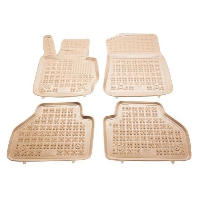 Гумени стелки за bmw Х3 f25 (2010-2017) / x4 f26 (2014-2018) - тип леген бежови