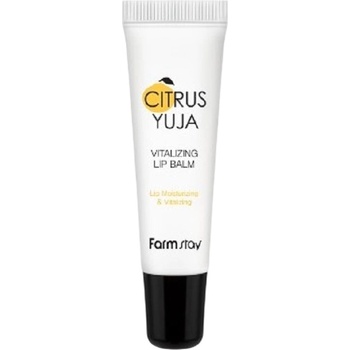 FarmStay Citrus Yuja Витализиращ балсам за устни, 10 g