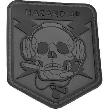 Nášivka Operator Skull Patch 3D – černá