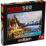 Anatolian Пъзел Anatolian от 500 части - Хижа в планината, Джеймс Лий (P3534)