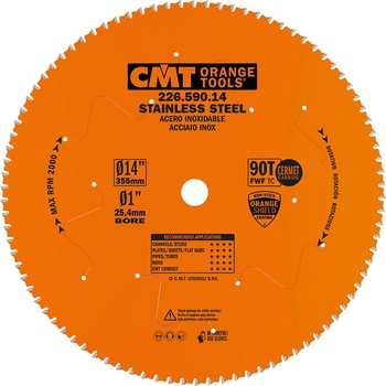 CMT XTreme Pilový kotouč na nerez ocel D355x2,2 d25,4 Z90 HM