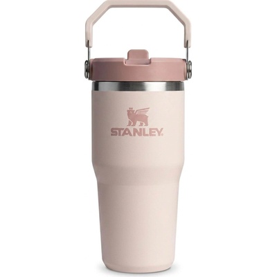 Stanley Termoláhev s integrovanou slámkou The IceFlow Flip Straw 2.0 Tumbler 410 ml 20oz Rose Quartz