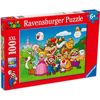 Ravensburger Пъзел Ravensburger от 100 XXL части - Супер Марио (12992)