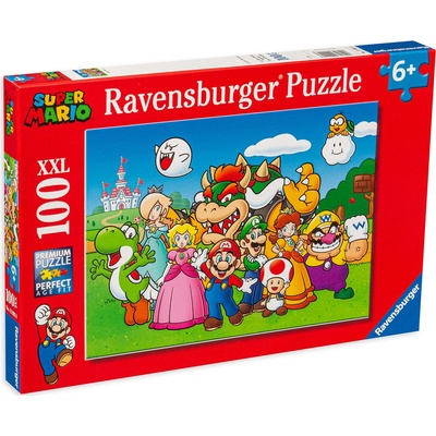 Ravensburger Пъзел Ravensburger от 100 XXL части - Супер Марио (12992)