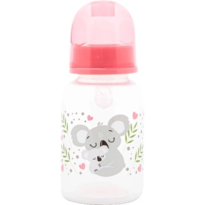 Lorelli Бебешко шише Lorelli Baby Care - Simple, 125 ml, Shell Pink (10200120006) - ozone