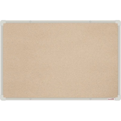 VMS Vision boardOK Textilní nástěnka se stříbrným rámem 150 x 120 cm