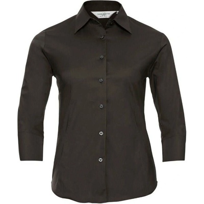 Russell Brown women's classic shirt hnedá