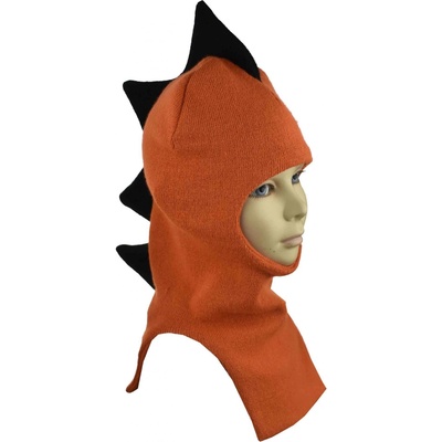 detská kukla Dinosaur oranžová