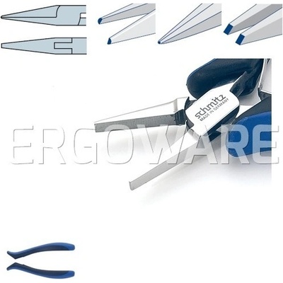 Úchopové kleště ploché 4221HS22 hladké - 121105050076