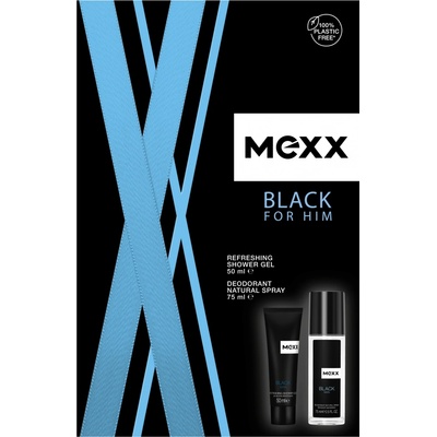 Mexx Black Man deodorant sklo 75 ml