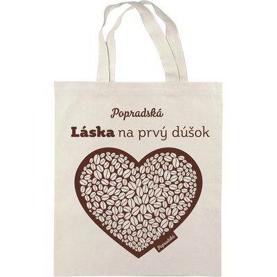 taška červená "láska na prvý dúšok"