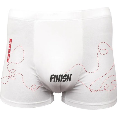 Funny underwear Мъжки боксери Finish, бели