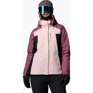 Columbia Дамско скиорско яке Columbia Snowy Summit Ins mineral pink/black/antique mauve x dye