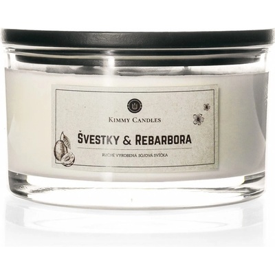 Kimmy Candles Švestky & Rebarbora 400 g