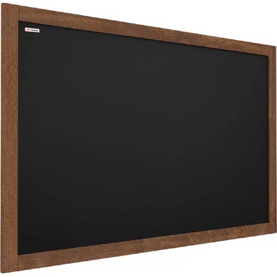 ALLboards Tabule černá křídová v dřevěném rámu 100 x 80 cm