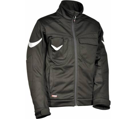 Cofra bunda SCOURER Softshell čierna