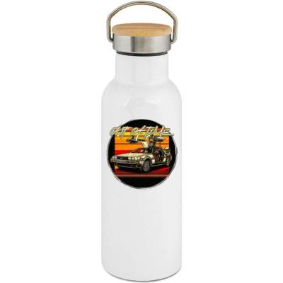 123TRIKO termoska DeLorean, out of time 500 ml motorka
