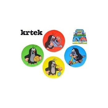 Míček Krtek pěnový 5cm 4 barvy 24ks v boxu