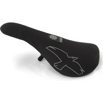 BMX 34R moto pivotal seat čierne sivé