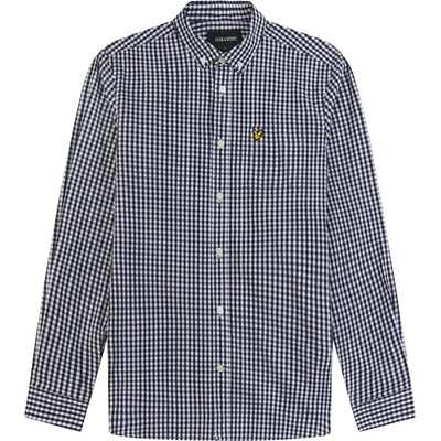 Lyle & Scott Checked Shirt - Black/White