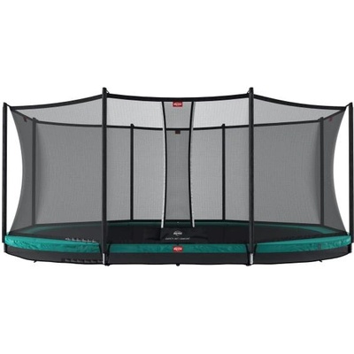 BERG Grand Favorit InGround 520 Green + защитна мрежа Comfort