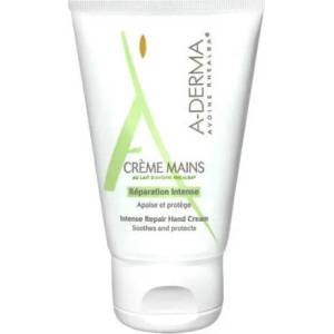 ADERMA Възстановяващ Крем за Ръце с овес , A-Derma Fragile Skin Hand Cream 50ml