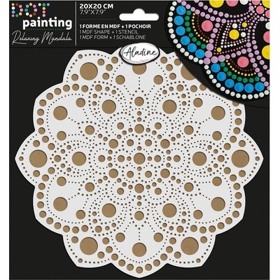 Aladine Sada na tečkování 20 cm Mandala 2 – Zboží Dáma
