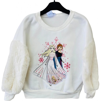 Frozen mikina přes hlavu Anna Elza bílá