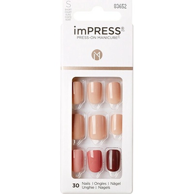 Kiss imPRESS Samolepiace nechty Nails Before Sunset 30 ks