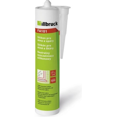 Illbruck FA101 Silikón na okná a špáry 310 ml čierna