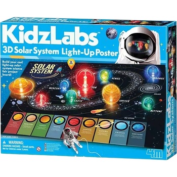 Image 1 of 4M Детски светещ плакат 4M - Слънчева система (4m-03461)