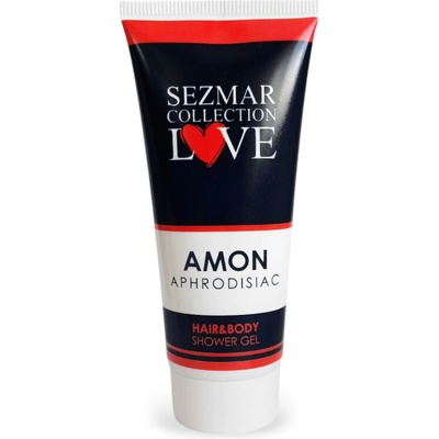 Sezmar Love Prírodný sprchový gél na vlasy a telo s afrodiziakami amon 200 ml
