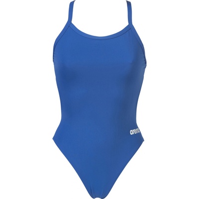 Arena dámské jednodílné plavky WOMEN'S TEAM SWIMSUIT CHALLENGE Solid 004766/720 modrý