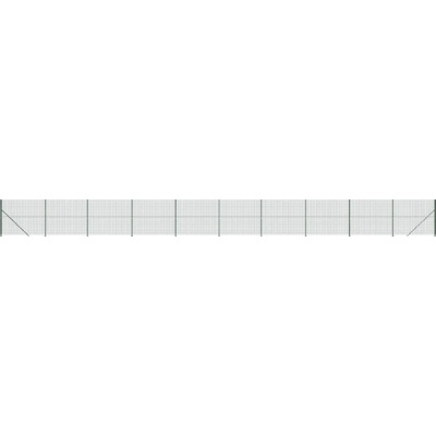 zahrada-XL Drátěný plot s přírubami zelený 1,8 x 25 m