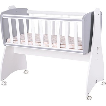 Lorelli Бебешко легло-люлка Lorelli - First Dreams, бяла/Stone grey (10150550041)