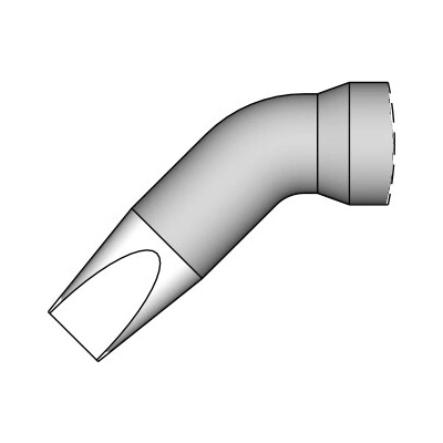 JBC C245761 – pájecí hrot, zahnuté dláto 3 × 1 mm