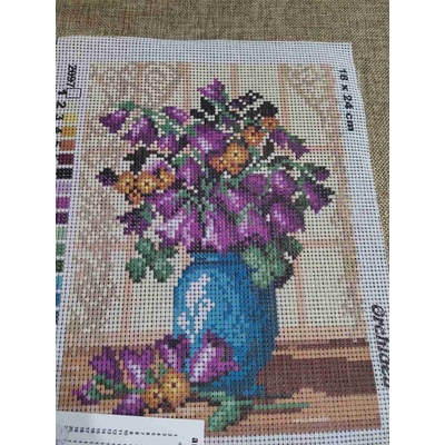 Obrázek na vyšívání 18x24 cm zvonky – Zboží Dáma