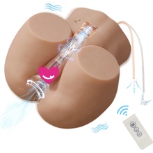 HiSmith SQ-MAS50108V Lorna Sucking Vibrating Ass Realistic Silicone Sex Doll Masturbator with Remote Control