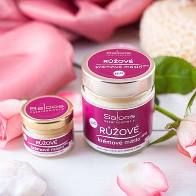 Saloos Bio Růžové krémové máslo 110 ml