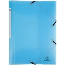 Exacompta Pastel PP Spisové dosky s gumičkou A4 - modré
