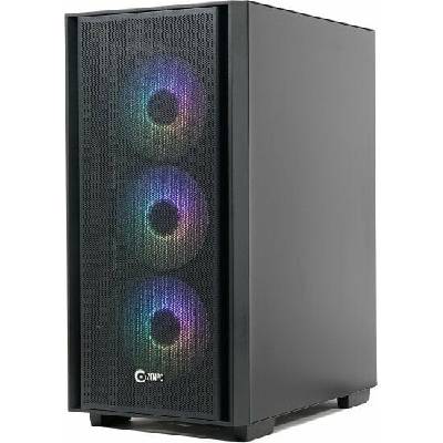 Zenpc Flow TG Black 4x Fander P12 PWM ARGB PST