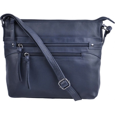 New bags dámská kožená kabelka LB-296 tmavě modrá